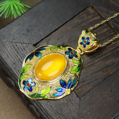 Ethnic Opal Pendant for Joy, Creativity, and Positive Energy