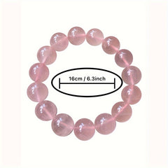 Women's Elegant Crystal Bracelet - Large Beads for Spiritual Harmony & Everyday Elegance