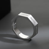 Adjustable "Hope" & "Faith" Virtue Ring — Inspirational Copper Jewelry for Teenage Growth & Spiritual Resilience