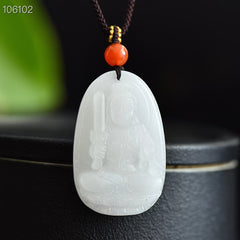 Sacred Eight Immortals Protection Pendant - Unisex Good Fortune & Peace Charm Necklace