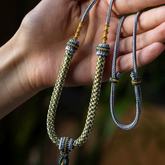 Dragon Scale Pendant Necklace – Hand-Woven Energy for Daily Wear