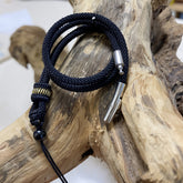 Fashion 3mm High-End Necklace Cord - Vintage Black Milan Rope with Energy Protection & Premium Synthetic Fiber for Spiritual Harmony