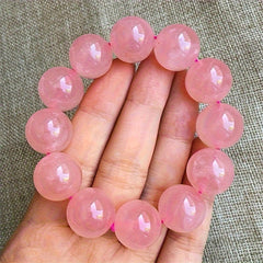 Women's Elegant Crystal Bracelet - Large Beads for Spiritual Harmony & Everyday Elegance