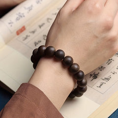 Natural Agarwood Prayer Beads - Spiritual Energy for Meditation & Daily Harmony