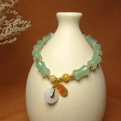 Elegant Natural Stone Bracelet - Ethnic Style Harmony for Men & Women