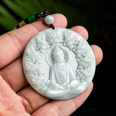 Nine Dragon Guardian Lord Stone Pendant – Ancient Symbolism for Protection & Prosperity