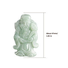 Stone Pendant with Rope Chain – Bohemian Amulet for Wealth & Spiritual Connection