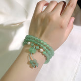 Vintage Natural Stone Necklace Set – Harmony & Healing Energy for Daily Wear