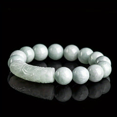 Aesthetic Elegant Natural Stone Bracelet - Lucky Charm for Harmony & Prosperity