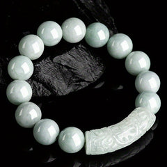 Aesthetic Elegant Natural Stone Bracelet - Lucky Charm for Harmony & Prosperity