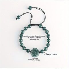 Pure Handmade Woven Bracelet - Red & Black Couple's Energy Gift