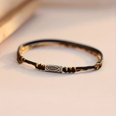 Red & Black Knots Lucky Charm Bracelets - Bohemian Couple Gifts for Mind-Body-Spirit Balance