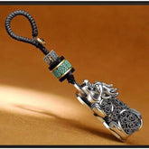 Premium Pixiu Copper Keychain – Wealth Magnet, Protection & Grounding Energy Car