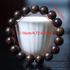 Natural Agarwood Prayer Beads - Spiritual Energy for Meditation & Daily Harmony