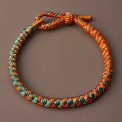Bohemian Ethnic Bracelet - Colorful Rope Design for Harmony & Joy