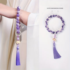 Pink Bodhi Root Bracelet Harmony Love Energy Balance Gift