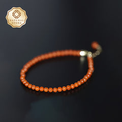 Natural Agate Beaded Bracelet - Harmony & Protection Energy Boost