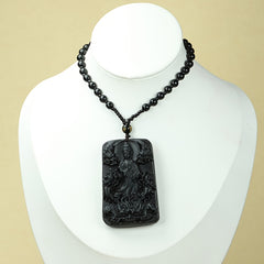 Double-Sided Nine-Dragon Color-Changing Pendant - Spiritual Energy & Good Luck Talisman