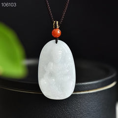 Sacred Eight Immortals Protection Pendant - Unisex Good Fortune & Peace Charm Necklace