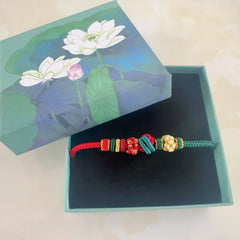 Tribal Royal Dimple Knot Braided Bracelet – Symbol of Love & Friendship Energy