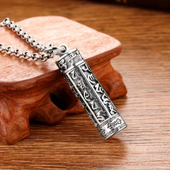 Enigmatic Pendant Of Six Characters — Spiritual Protection & Energy Harmony Amulet