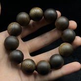 Sacred Agarwood Mala Beads for Spiritual Wealth & Harmonious Energy