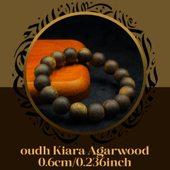 Agarwood Kyara Bracelet - Natural Aromatherapy & Spiritual Harmony