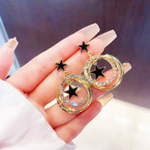 Silver Gourd Earrings with Positive Energy - Imitation Jade for Daily Wear & Vacation