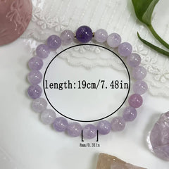 Natural Amethyst & Jasper Beaded Bracelet: Bohemian Elegance for Balance & Spiritual Energy