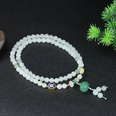 Vintage-Inspired Natural Stone Beaded Bracelet for Men - Multi-Layer, Fashionable Accessory