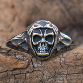 Adjustable Skull Ring – Vintage Gothic Jewelry for Protection, Style & Energy, Hypoallergenic Couple Rings Gift