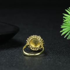 Vintage-Inspired Violet Agate Ring for Men - Elegant Fashion Accessory with Grounding & Confidence Energy