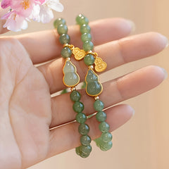 Natural Stone Bracelet - Stylish Elastic Cord Design for Daily Energy & Mindfulness