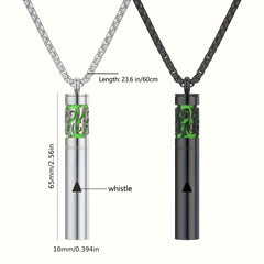 Aromatherapy Diffuser Necklace - Unisex Perfume Pendant for Energy Balance & Spiritual Harmony