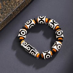 Men'S Bohemian Agate Bracelet – Protective Energy & Bohemian Style for Daily Wear