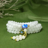 108-Bead Wrap Bracelet - Beach Party Energy & Dance Event Harmony