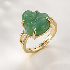 Green Character Golden Set - Spiritual Energy for Protection & Prosperity