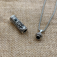 Vintage-Inspired Rotating Buddha Pendant Necklace - Spiritual Protection & Serenity