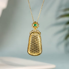 Natural Grade 1 Fine Material Safe Pendant - Harmony & Protection Energy