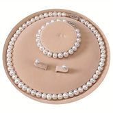 925 Sterling Silver Freshwater Pearl Necklace - Elegant Luxury for Weddings & Special Occasions