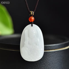 Sacred Eight Immortals Protection Pendant - Unisex Good Fortune & Peace Charm Necklace