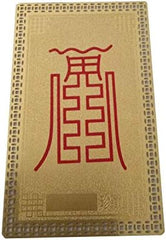 Tai Sui Protection Amulet Card Divine Safeguard Against Misfortune