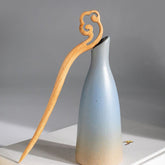 Handmade Ancient Wood Hair Stick - Traditional Chinese Japanese Carved Hairpin for Wedding & Everyday Elegance, Mindful Energy Flow, Vintage Hairstyle Tools