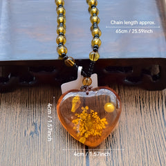 Bohemian Ethnic Love Pendant - Spiritual Energy & Vintage Charm