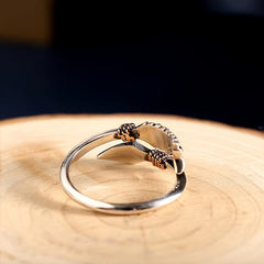 Adjustable Arrow Ring - Vintage Bronze Weapon Jewelry for Peace & Strength