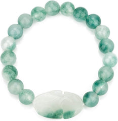 Fengshui Wealth Prosperity White Real Jade Set - Attract Wealth & Good Luck with Pi Xiu Pi Yao