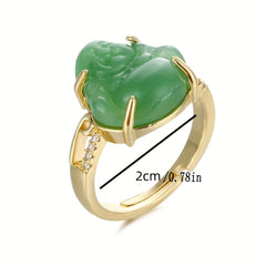 Green Character Golden Set - Spiritual Energy for Protection & Prosperity