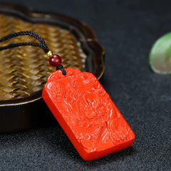 Emperor's Sand Pi Xiu Pendant for Wealth, Protection, and Auspicious Blessings
