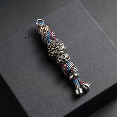 Paratrooper Tactical Keychain — Strength, Protection & Grounding Energy Amulet