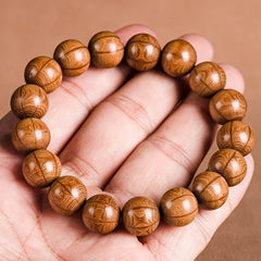 Six-Strand Sandalwood Mala Beads - Natural Energy for Spiritual Balance & Daily Wear